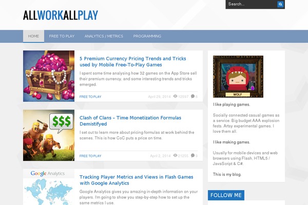 allworkallplay.org site used Lead Press