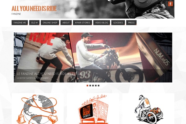 Parabola theme site design template sample