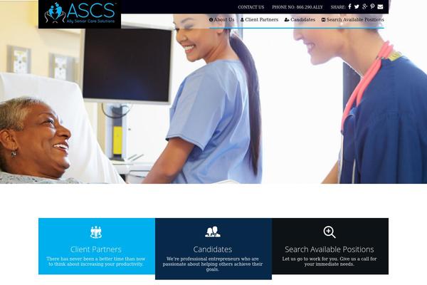 allyseniorcaresolutions.com site used Ascs