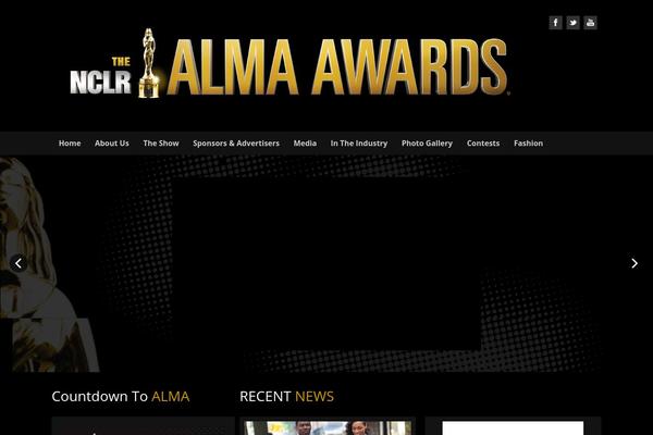 almaawards.com site used Alma-awards