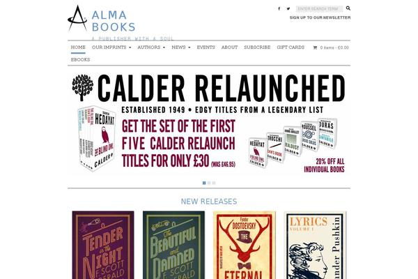 almabooks.com site used Alma-books
