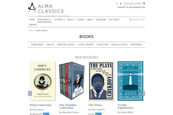 almaclassics.com site used Alma-books
