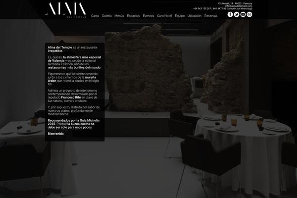 almadeltemple.com site used Carohotel_bootstrap.com