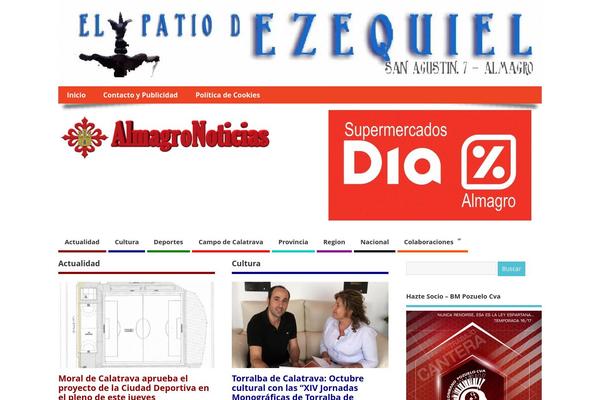 MesoColumn theme site design template sample