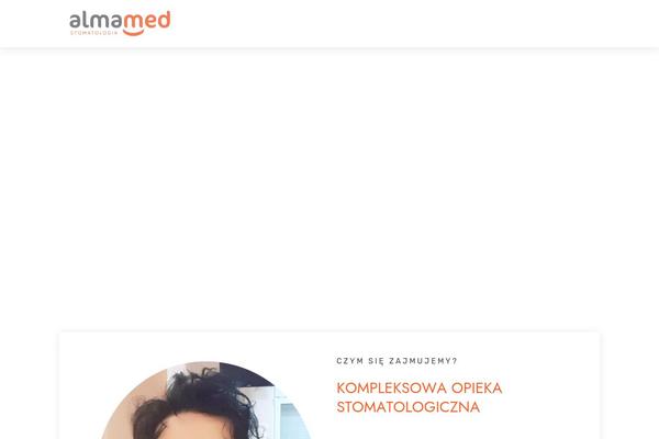 almamed.bialystok.pl site used Wp-bootstrap-starter.3.3.6