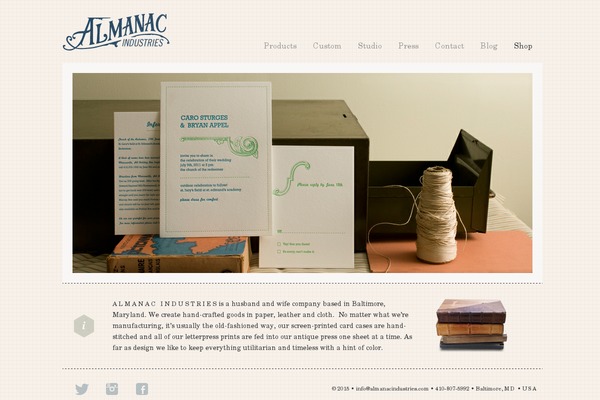 almanacindustries.com site used Blankie