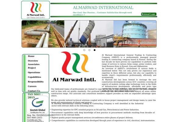 almarwad.com site used Theme981