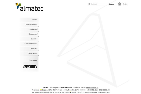 almatec.co site used Almatec