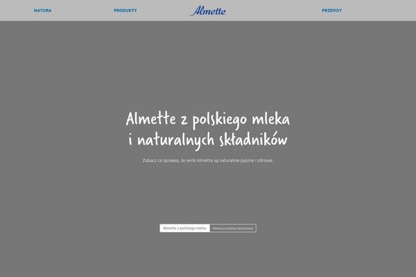 almette.pl site used Almette