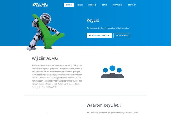 almg.nl site used Almg