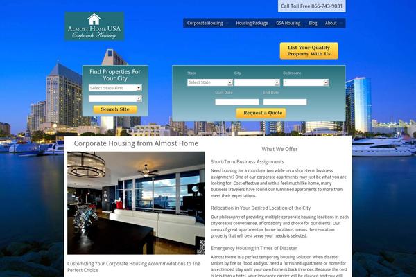 Realestate-7 theme site design template sample