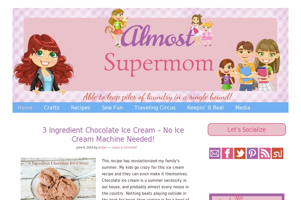 almostsupermom.com site used Md_almostsupermom