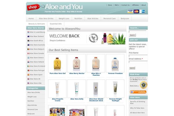 aloeandyou.com site used Shopperpress2