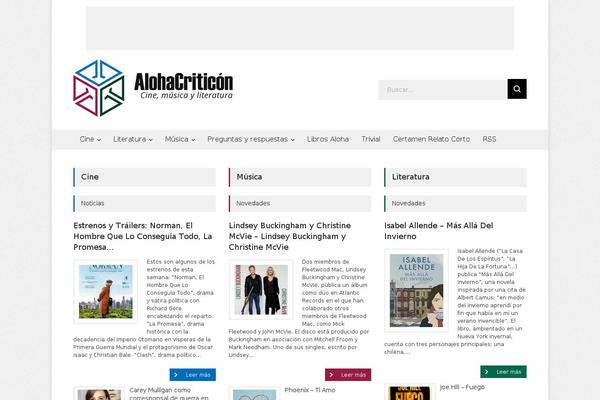 alohacriticon.com site used Alohacriticon