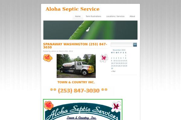 Tropicala theme site design template sample