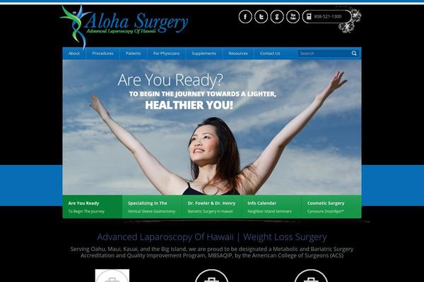 alohasurgery.com site used Healthpress Child