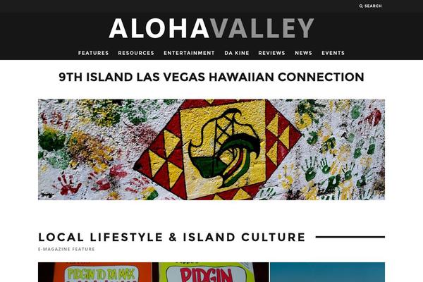 alohavalley.com site used Alohavalley-com