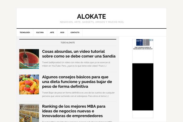 KadenceWP theme site design template sample