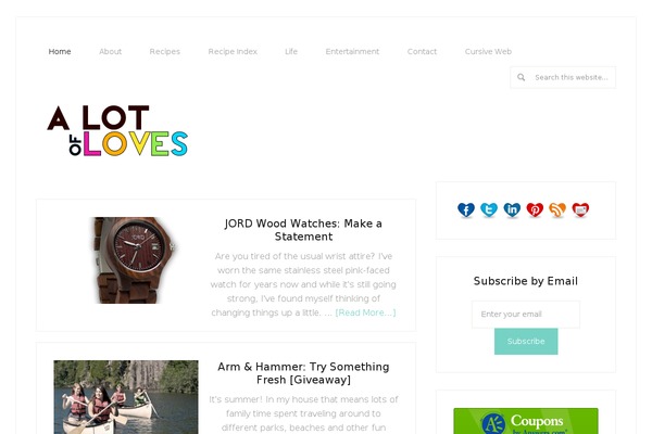 alotofloves.com site used Lifestyle Pro