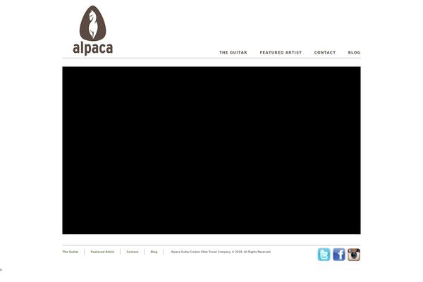 alpacaguitar.com site used Alpacaguitar