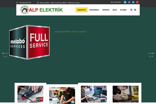 Servicemaster theme site design template sample