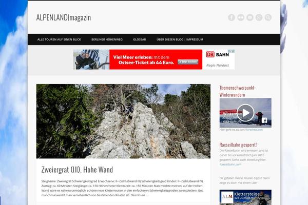alpenlandmagazin.at site used Pinboard