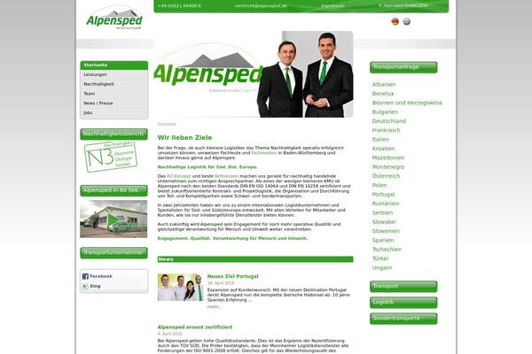 alpensped.de site used Alpensped