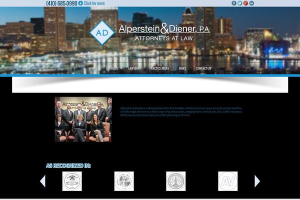 alpersteinanddiener.com site used Alperstein