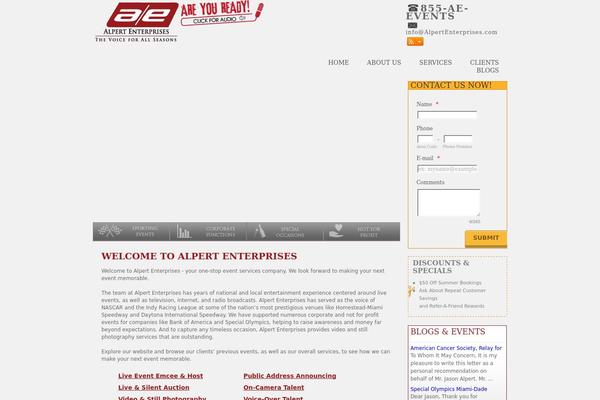 alpertenterprises.com site used Alpert