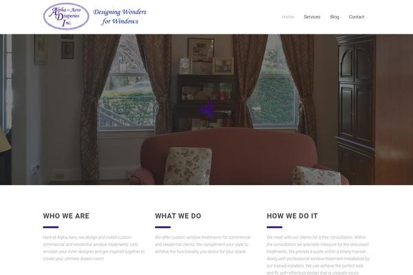 Bridge theme site design template sample