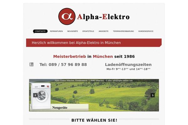 alpha-elektro.com site used Newa