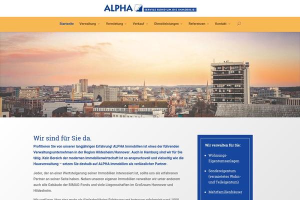 alpha-immobilien.de site used Alphaimmobilien