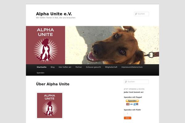 Twenty Eleven theme site design template sample