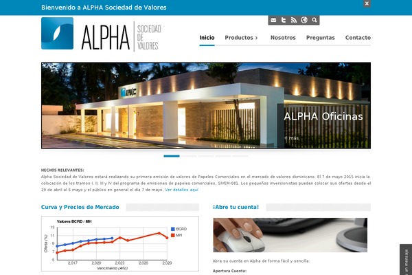 alpha.com.do site used Cosmox19