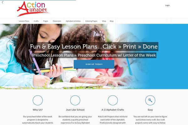 Highend Child theme site design template sample