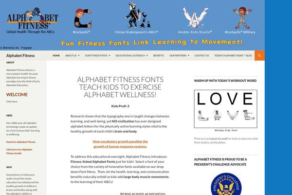 Twenty Fourteen theme site design template sample