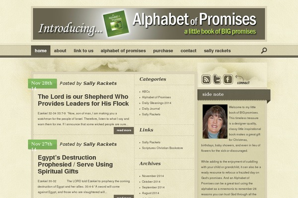 alphabetofpromises.com site used Bold-old