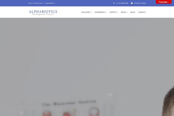 alphabioticinfo.com site used Alphabiotics