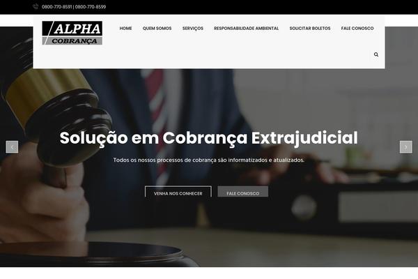 alphacobranca.com.br site used Consultive