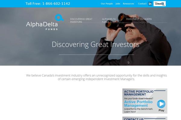 alphadelta.com site used Alphadelta