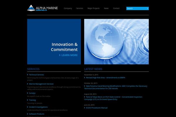 alphamrn.com site used Alpha-marine