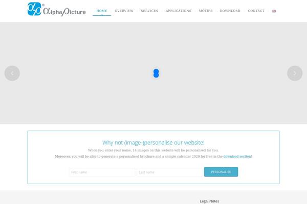 NUVO theme site design template sample