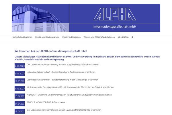 alphapublic.de site used Alphapublic