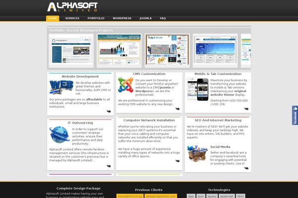 alphasoftlimited.com site used Alphasoft