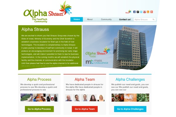 alphastrauss.com site used Alpha2012