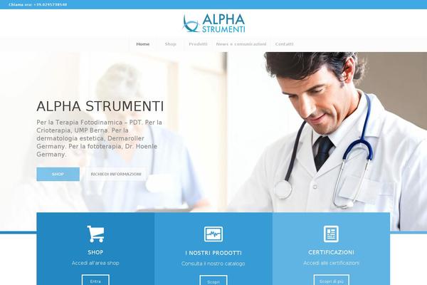 Enfold theme site design template sample