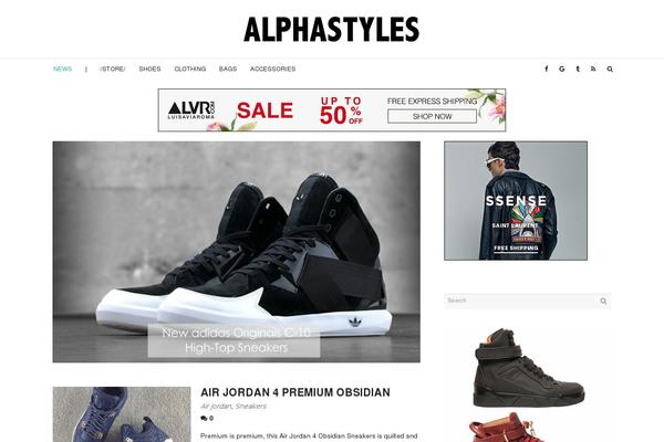 alphastyles.com site used Neighborhood