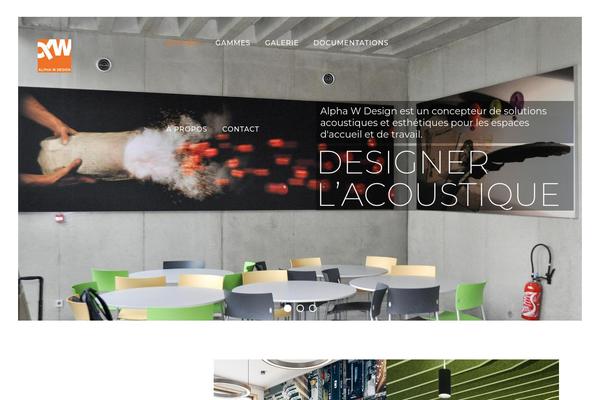 Bridge Child theme site design template sample