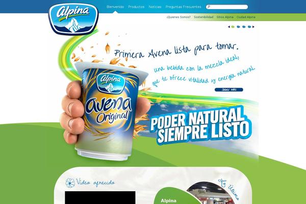 alpina.com.pe site used Alpina-usa