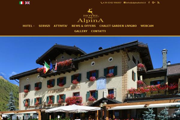 alpinahotel.it site used Alpina-hotel